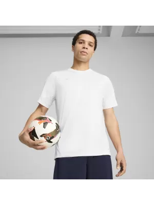Jersey pentru bărbați PUMA TEAMCUP TRAINING JERSEY 659167_04 PUMA WHITE/PUMA SILVER
