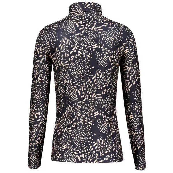  Tricou pentru femei KIXMI VENUS NEGRU/BEJ 