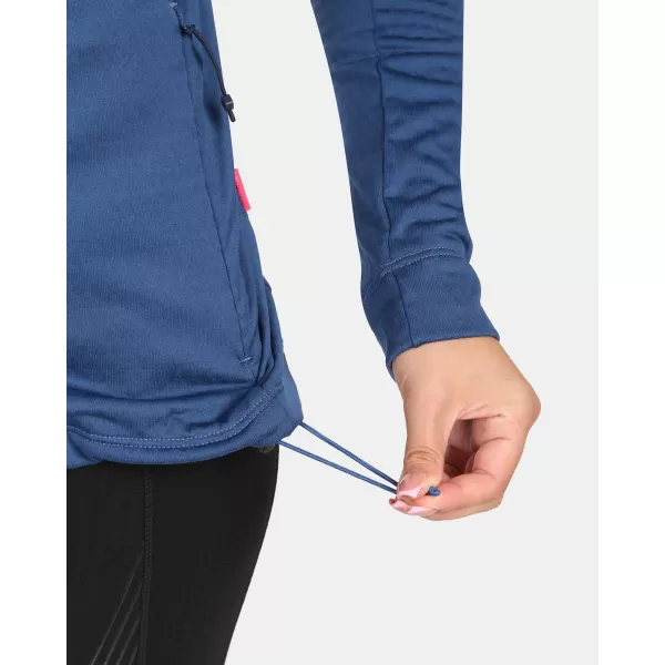  Hanorac de damă din fleece KILPI SIREN-W ZL0205KI ALBASTRU ÎNCHIS 