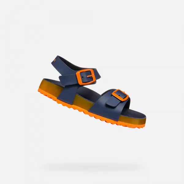 Sandale pentru baieti GEOX GHITA J558LC0003WC0659 ALBASTRU ÎNCHIS 