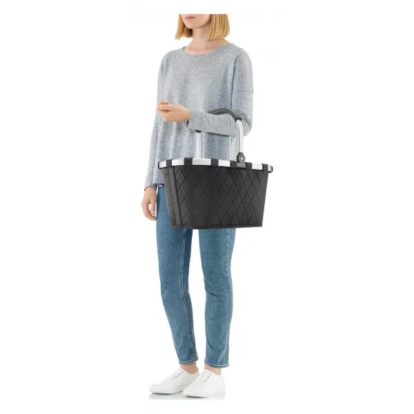  Coș pliabil REISENTHEL CARRYBAG ROMB NEGRU 