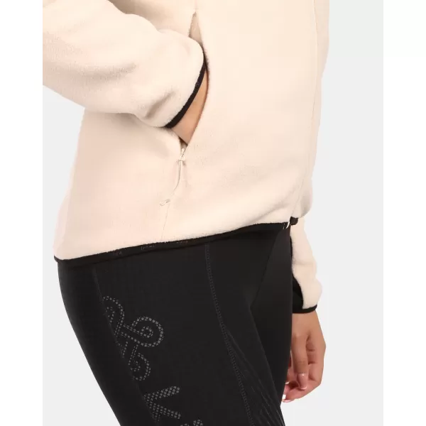  Hanorac de damă din fleece KILPI KAJAANI-W ZL0209KI BEJ 