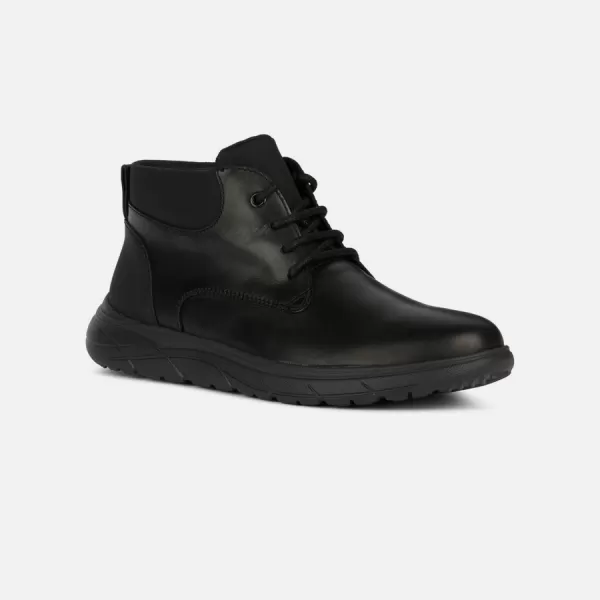  Botine pentru bărbați GEOX PORTELLO NEGRU 