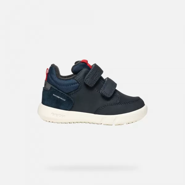  Adidași pentru băieți GEOX HYROO WPF ALBASTRU ÎNCHIS 