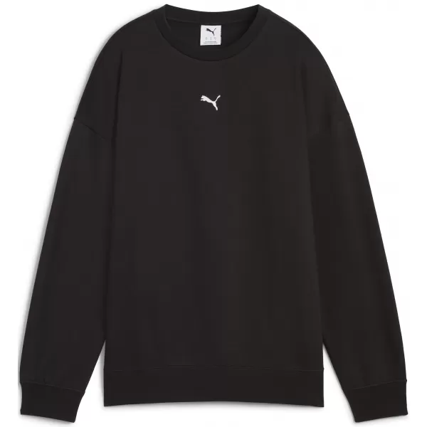  Panoul pentru doamne PUMA ESS OVERSIZED CREW FL 68540001 PUMA NEGRU 