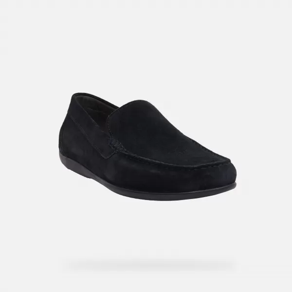  Mocasini pentru bărbați GEOX ASCANIO G002709 ALBASTRU ÎNCHIS 
