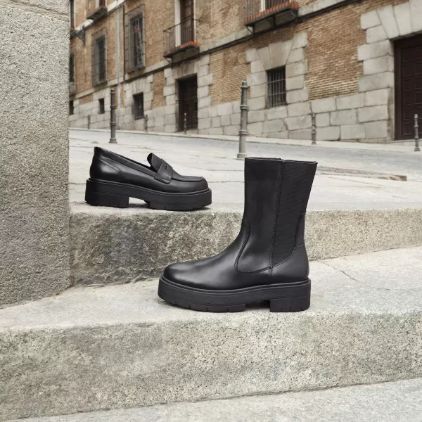  Botine de dama GEOX SPHERICA EC7 NEGRU 