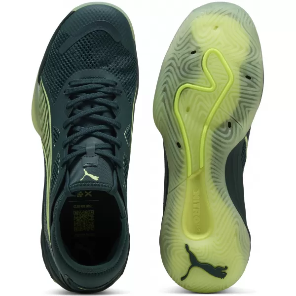  Pantofi pentru bărbați PUMA ELIMINATE NITRO SQD 4 10843801 VERDE/FIZZY/WHITE/SILVER 