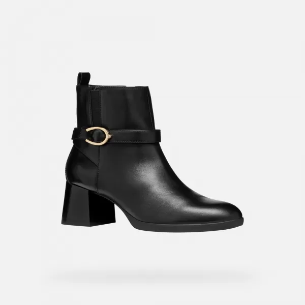  Botine de dama GEOX WALK PLEASURE 55 G004564 NEGRU 