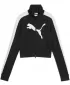Dámská mikina PUMA FUTURE PUMA ARCHIVE T7 SLIM CROPPED TRACK JACKET 63212301 PUMA BLACK/PUMA WHITE
