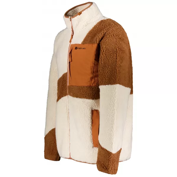  Hanorac pentru bărbați din fleece ALTISPORT GANAN BEJ 