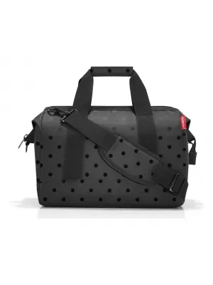 Sac REISENTHEL ALLROUNDER M PUNCTE LUCIOASE NEGRE