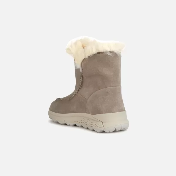  Pantofi de dama cu siret GEOX SPHERICA 4X4 B ABX BEJ 