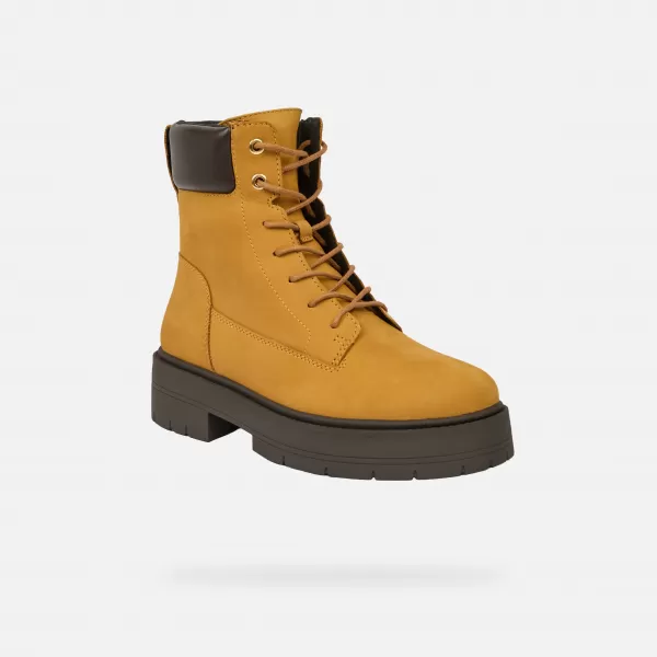  Pantofi de dama GEOX SPHERICA EC7 G009696 CHIHLIMBAR 