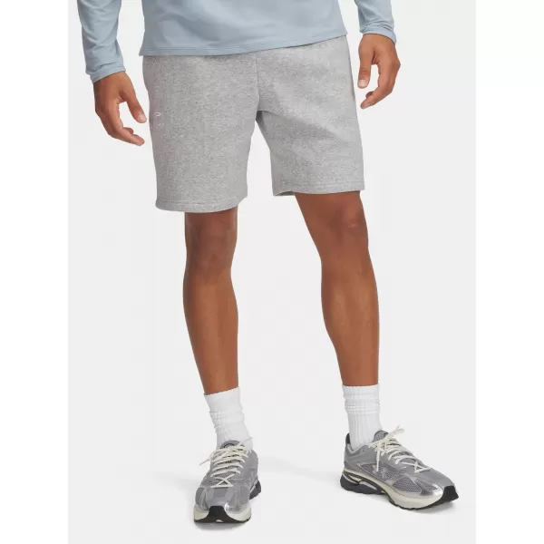  Pantaloni scurți pentru bărbați UNDER ARMOUR UA ICON FLEECE SHORT 1380377-011 GRI 