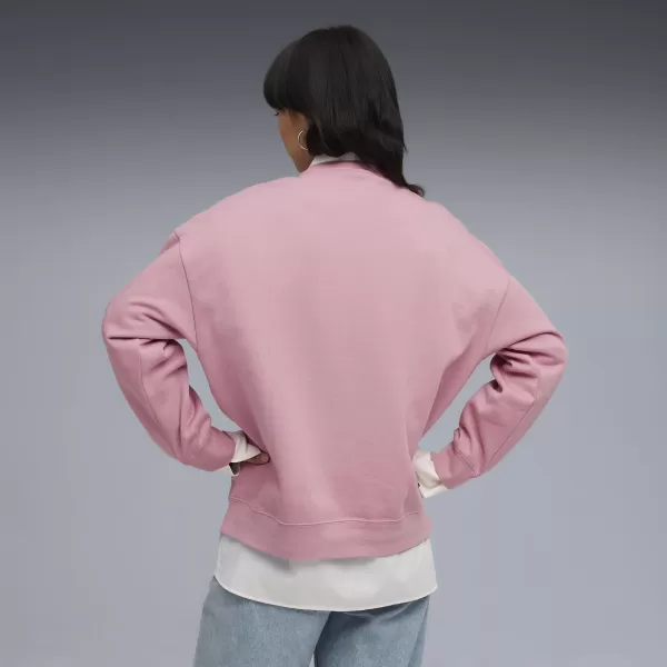  Hanorac de dama PUMA ESS OVERSIZED CREW FL 68540065 ROZ ECHILIBRAT 