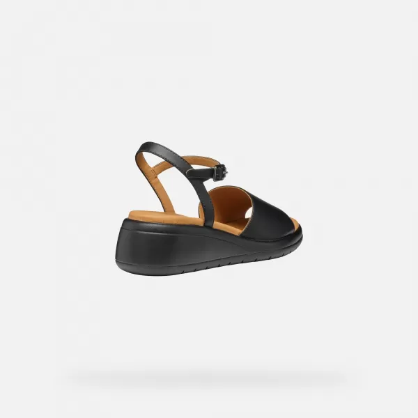  Sandale de dama GEOX MELICONIA NEGRU 