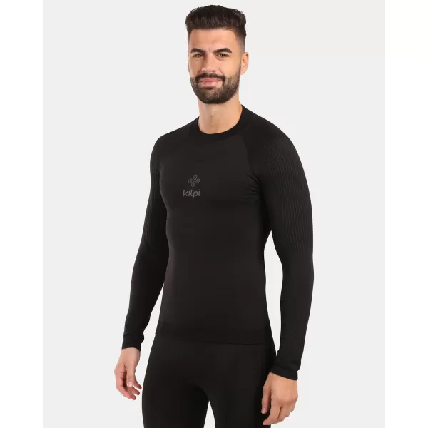  Cămașă termică pentru bărbați KILPI NATHAN-M ZM0503KI NEGRU 