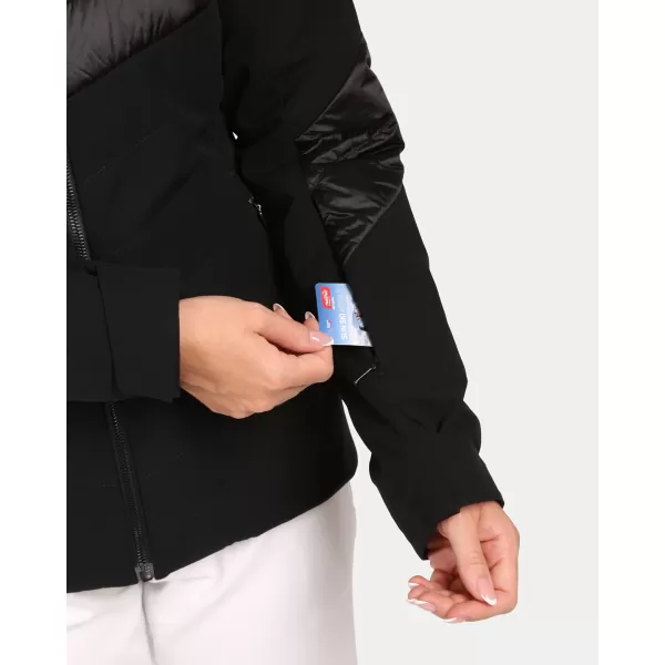  Jachetă de schi pentru femei KILPI LIN-W ZL0109KI NEGRU 