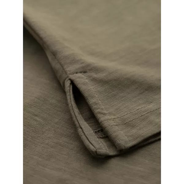  Mens t -thirt cu guler OMBRE OM-POWS-0142 MĂSLIN ÎNTUNECAT 
