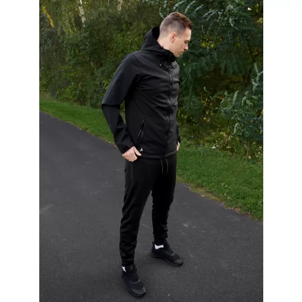  Jacheta pentru bărbați ALTISPORT NEWET NEGRU 