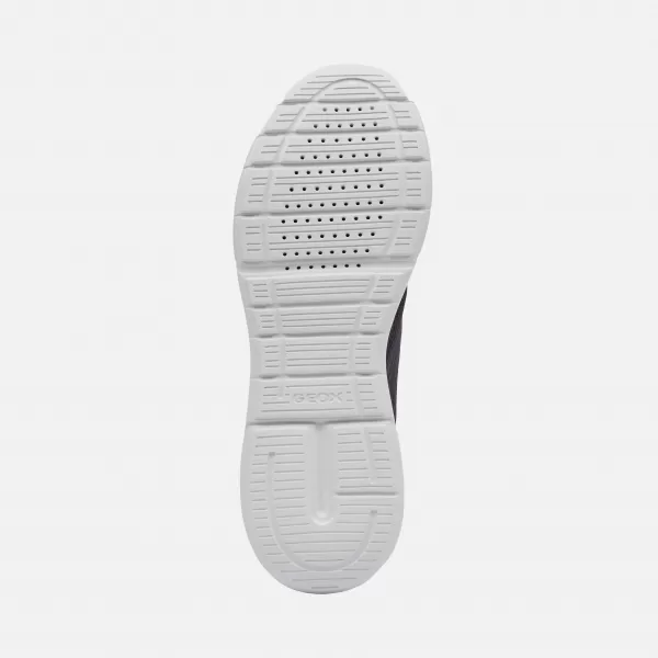  Adidași pentru bărbați GEOX KLAIVER GRI ÎNCHIS 