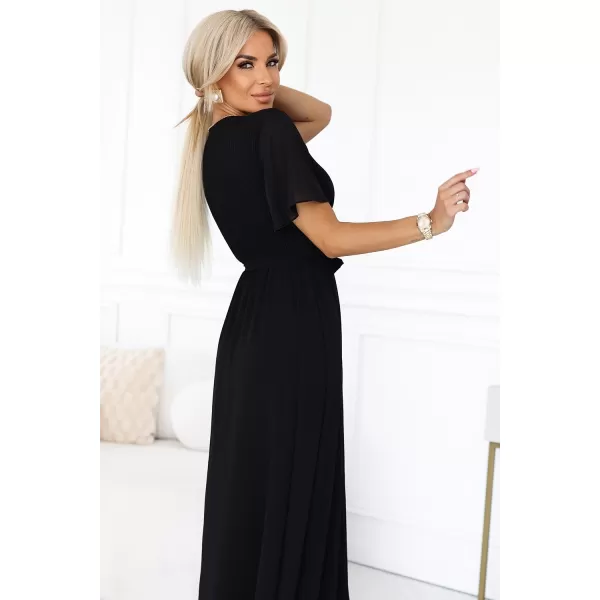  Rochie NUMOCO 545-5 NEGRU 