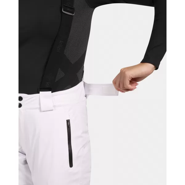  Pantaloni de schi pentru femei KILPI EURINA-W ZL0403KI ALB 