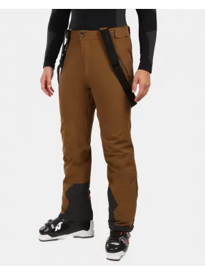 Pantaloni de schi pentru bărbați KILPI METHONE-M ZM0405KI MARO