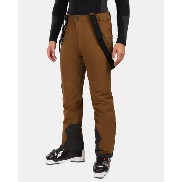  Pantaloni de schi pentru bărbați KILPI METHONE-M ZM0405KI MARO 