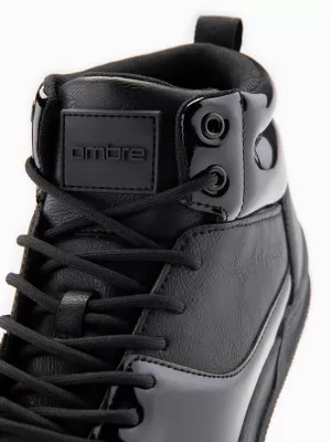 Pantofi pentru bărbați OMBRE OM-FOSH-0178 NEGRU
