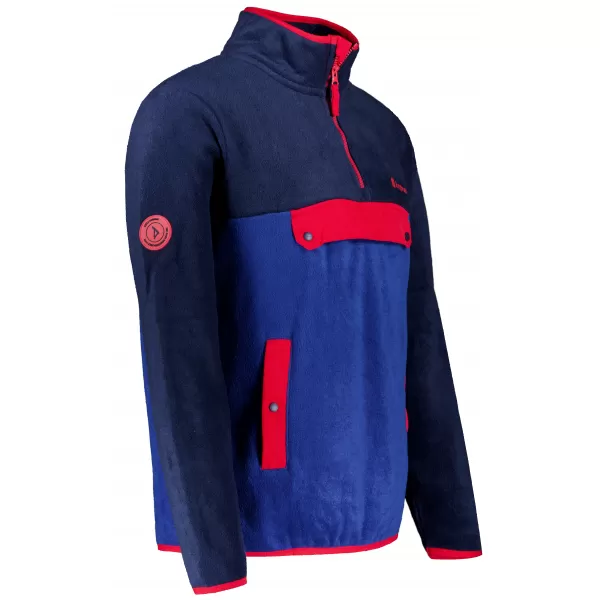  Hanorac pentru bărbați din fleece ALTISPORT GARM ALBASTRU 