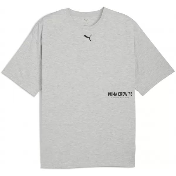  Tricou pentru bărbați PUMA M GRAPHIC OVERSIZE TEE 52762604 ERICA GRI DESCHIS 
