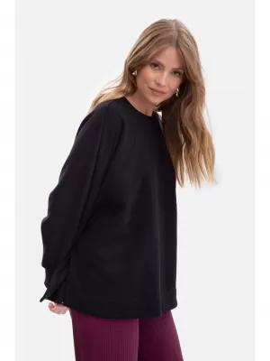 Hanorac de dama BEWEAR B306 NEGRU
