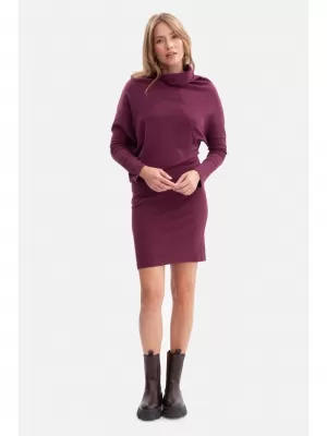 Rochie BEWEAR B309 PRUNĂ