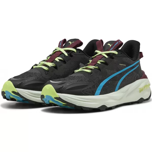  Pantofi pentru bărbați PUMA FAST-TRAC NITRO 3 37978619 PUMA BLACK/SAGE FROST/RUBY 