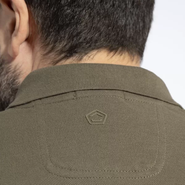  Tricou pentru bărbați cu guler PENTAGON MOTH PIQUET POLO SHIRT K09047 ALBASTRU MIEZUL NOPȚII 