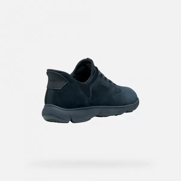  Adidași pentru bărbați GEOX NEBULA 2.0 PLUS G011505 ALBASTRU ÎNCHIS 