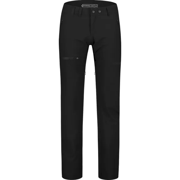  Pantaloni în aer liber pentru femei NORDBLANC FLOE NBFPL8277 NEGRU 