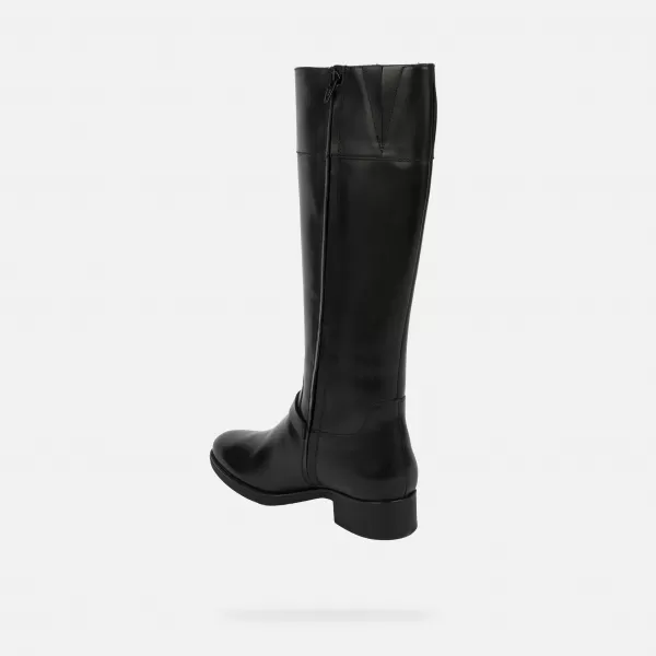  Cizme de dama GEOX FELICITY G009619 NEGRU 