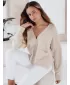 Cardigan pentru doamne DSTREET MY2510 ECRU