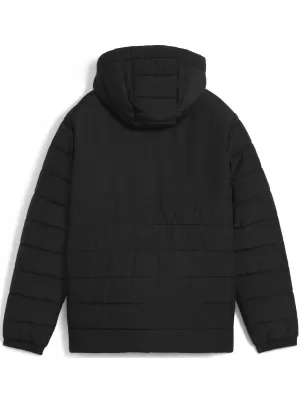 Sacou PUMA TEAMADDITIONS HOODED PADDED JACKET JR 65973803 PUMA BLACK/PUMA SILVER