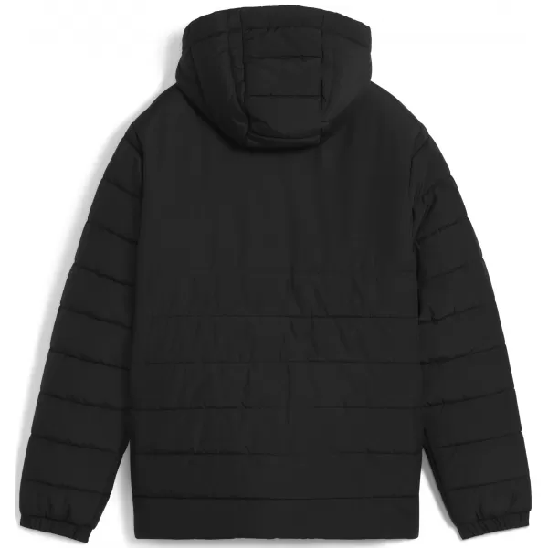  Sacou PUMA TEAMADDITIONS HOODED PADDED JACKET JR 65973803 PUMA BLACK/PUMA SILVER 