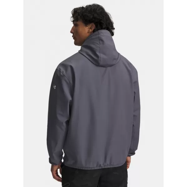  Jachetă pentru bărbați UNDER ARMOUR UA UNSTOPPABLE WVN HOODIE 6003864-025 GRI 