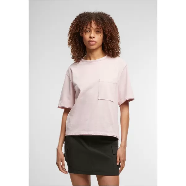  Cămaşă URBAN CLASSICS TB7465 ROSE ÎNROȘITĂ 
