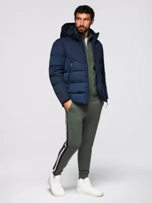 Sacou OMBRE OM-JAHP-0304 ALBASTRU MARIN
