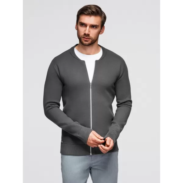  Pulover pentru bărbați OMBRE OM-SWZS-0146 GRAFIT 