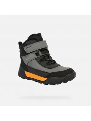 Cizme de iarna pentru baieti GEOX TREKKYUP B ABX J46MBE0MEMSC0036 NEGRU