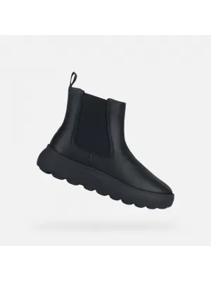 Botine de dama GEOX SPHERICA EC4.1 NEGRU