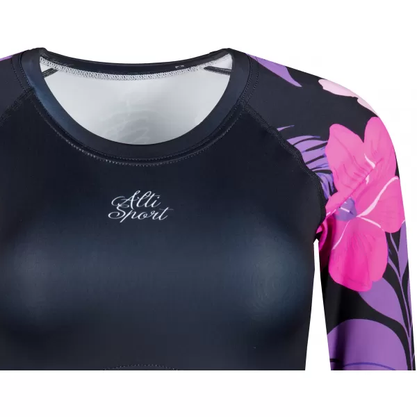  Premium de cultură funcțională pentru femei ALTISPORT VOJ/ALW115TR04 PURPURIU-NEGRU 